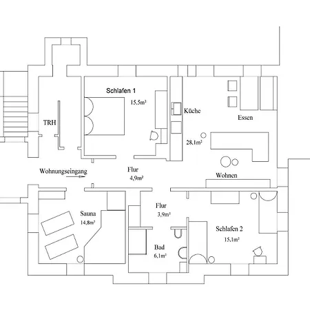 Haus Mariechen Whg 2- 5-Sterne-Dtv-Klassifizierung- Naehe Silbersee Mit Terrasse & Sauna, * Frielendorf